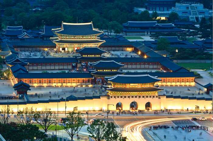 cung điện hoàng gia Gyeongbok